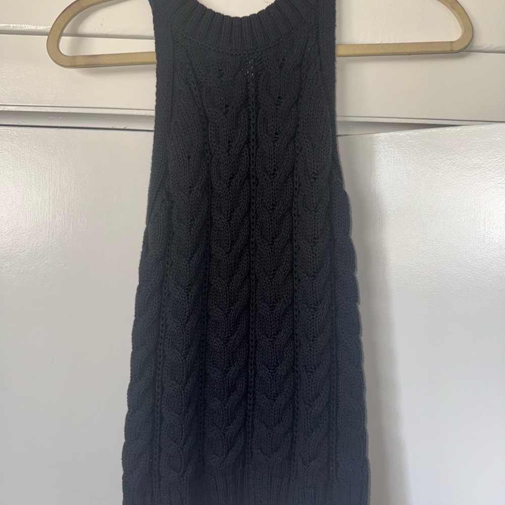 Black Knit Tank